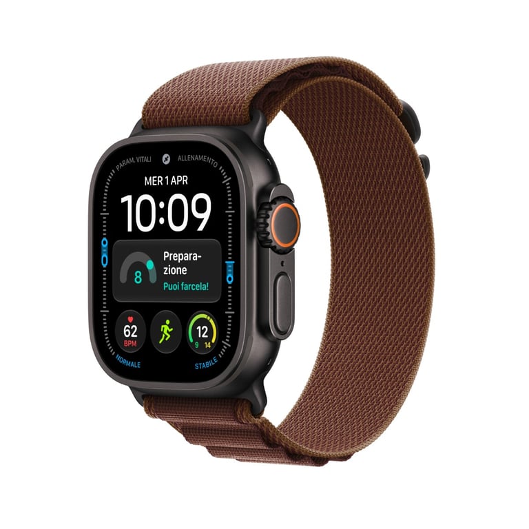 Apple Watch Ultra 4 GPS + Cellular 49mm avec Bracelet Loop Alpine - vue 2
