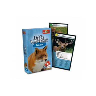 Défis Nature France: El juego educativo de cartas sobre animales