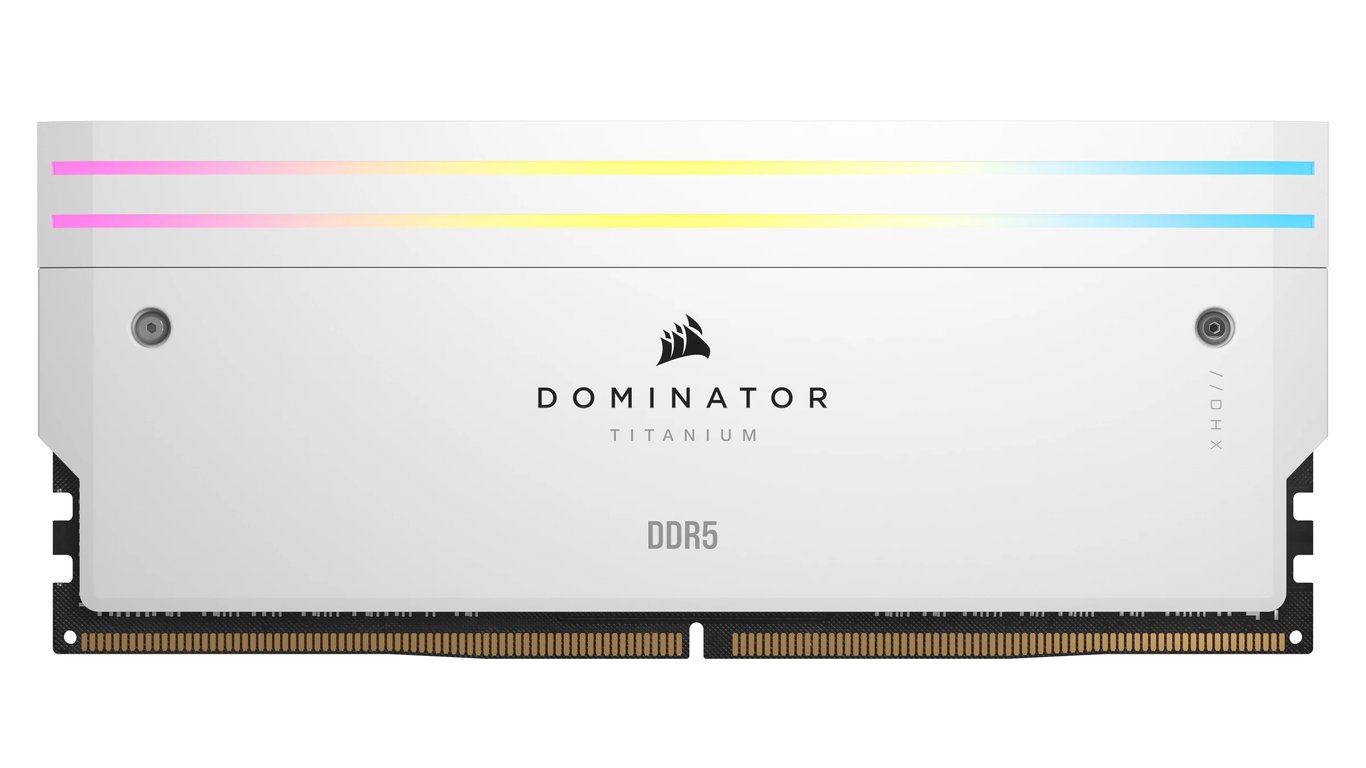 Corsair Dominator Titanium CMP32GX5M2X6600C32W module de mémoire 32 Go 2 x 16 Go DDR5 6600 MHz