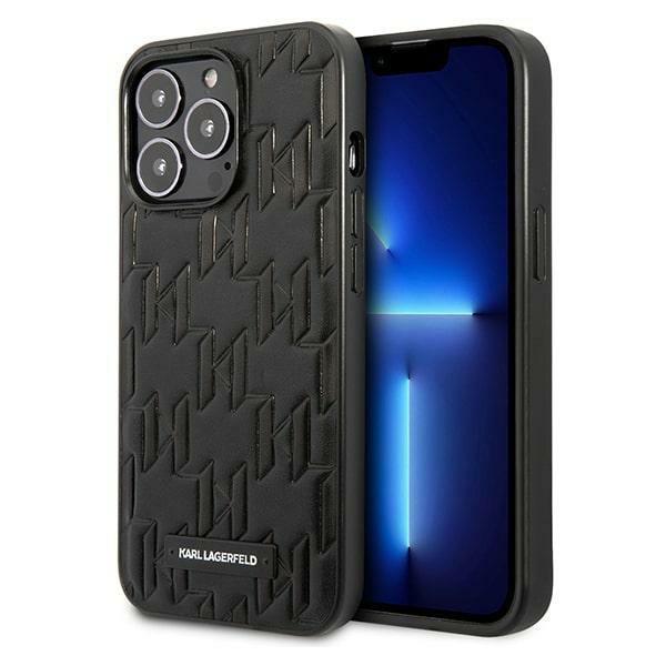 Karl Lagerfeld Coque arri&egrave;re en TPU pour iPhone 13 Pro - noir