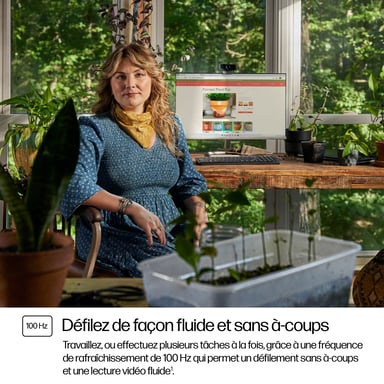 HP Series 5 Monitor FHD serie 5 de 23,8 pulgadas blanco - 524sw