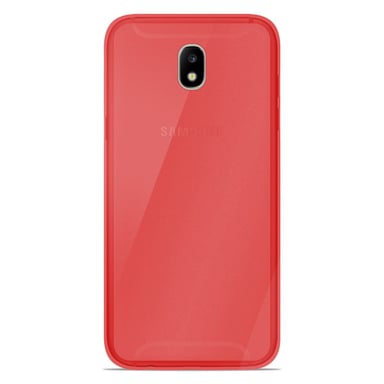 Coque silicone unie compatible Givré Rouge Samsung Galaxy J5 2017