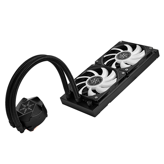 Silverstone VIDA 240 SLIM Boitier PC Kit de refroidissement du liquide 12 cm Neuf - vue 2