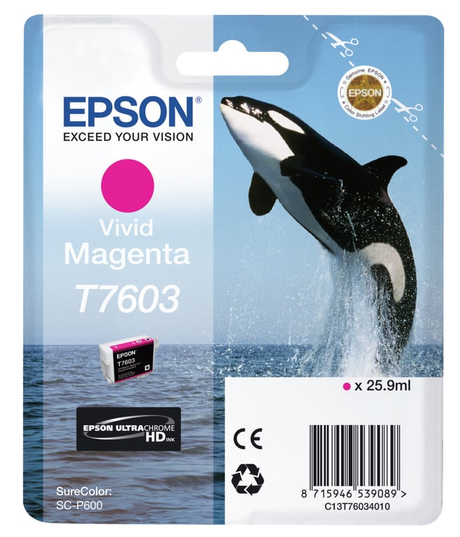Epson T7603 cartouche d'encre 1 pièce(s) Original Magenta vif - Neuf
