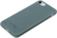 Custodia in pelle scamosciata Alcantara per Apple iPhone 7/8/SE 2020/SE 2022, verde cammeo