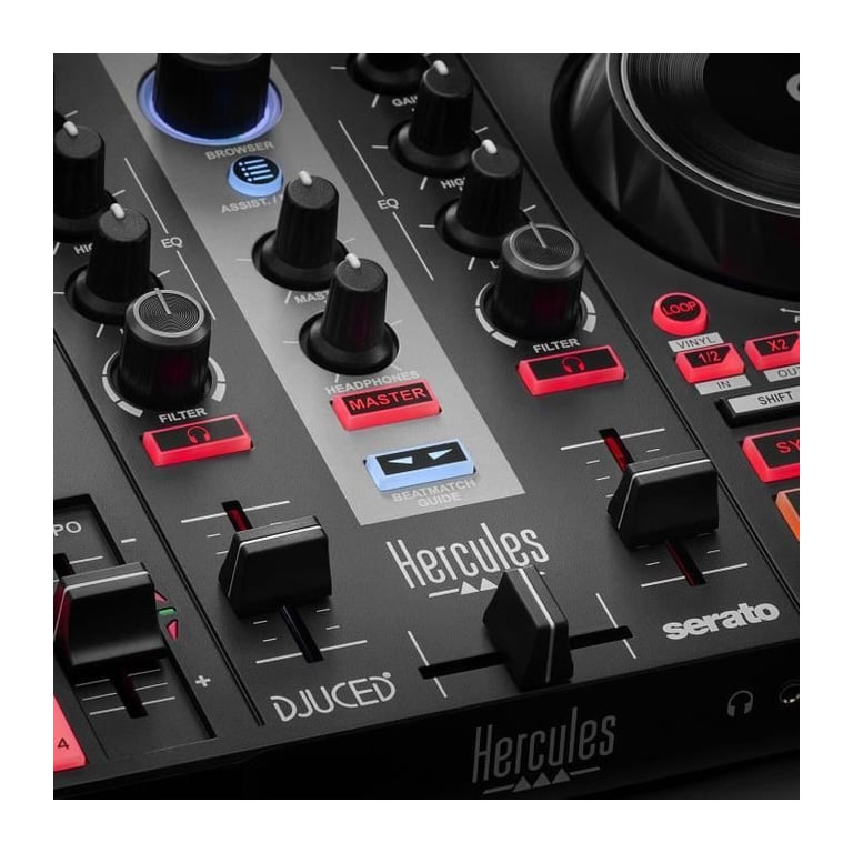 Contrôleur DJ Hercules DJ Control Inpulse 200 MK2 – USB, Logiciels Inclus - vue 2