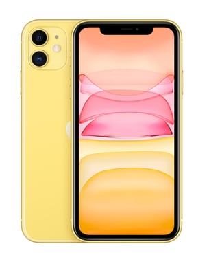 iPhone 11 64 GB, Amarillo, desbloqueado