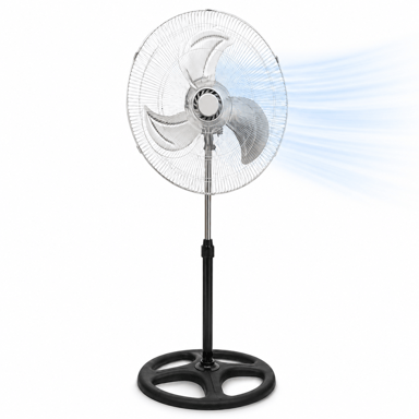 Ventilateur Sur Pied Puissant 45 Cm – 90w