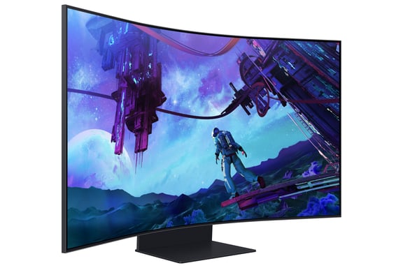 Samsung G97NC 139,7 cm (55'') Display PC a schermo piatto 3840 x 2160 pixel 4K Ultra HD LED Nero