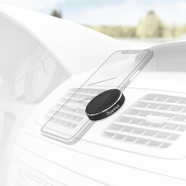 Soporte universal para smartphone Imán adhesivo, negro