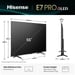 Hisense 55E77Q PRO 139,7 cm (55'') 4K Ultra HD Smart TV Wi-Fi Nero