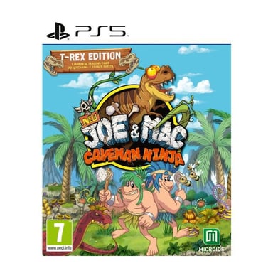 Nuovo Joe And Mac Caveman Ninja T-Rex Edition PS5 Gioco Gratis Scaricare