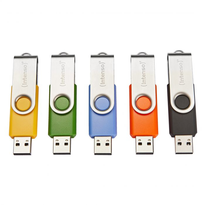 Intenso Basic Line lecteur USB flash 8 Go USB Type A 2.0 Jaune