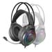 Mars Gaming MH124, Auriculares Gaming FRGB Rainbow, Diseño Ergonómico, Micrófono Flexible, Control de Volumen, Cascos Gaming, Windows, Linux, Mac, PS4, PS5, Xbox One, Xbox Series X|S, Switch, Negro