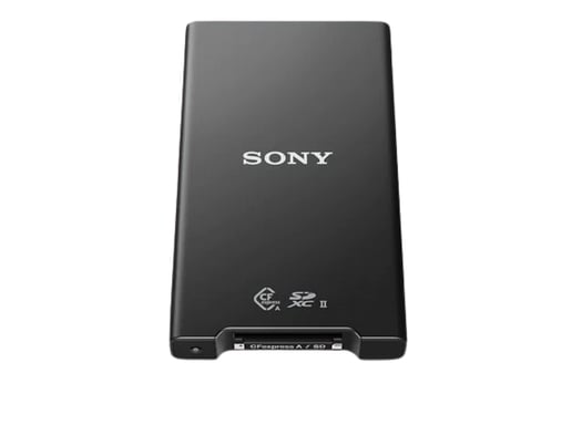 Sony MRW-G2 Lettore di schede di memoria USB 3.2 Gen 1 (3.1 Gen 1) Type-A/Type-C Interno Nero