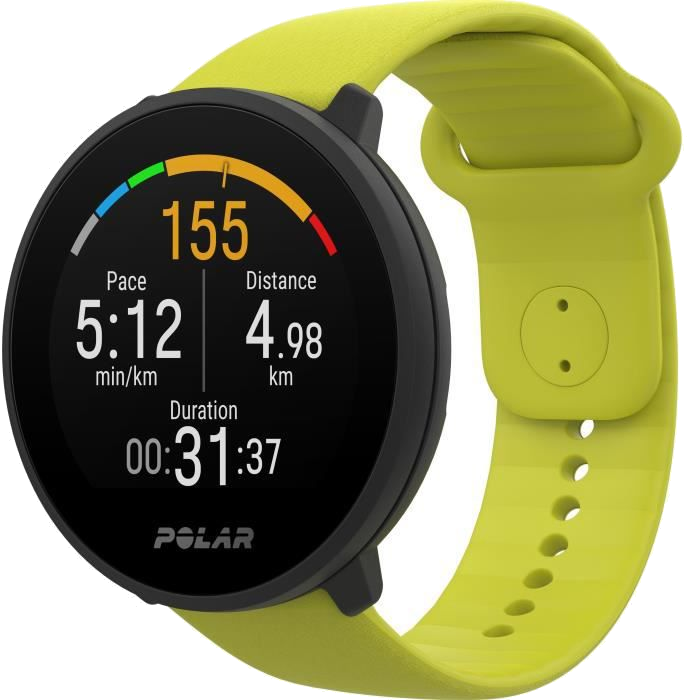 POLAR Unite - Montre fitness étanche avec GPS - S/L - Lime
