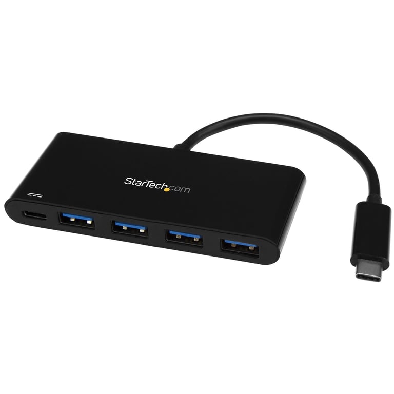 StarTech.com Hub USB-C à 4 ports avec Power Delivery - USB-C vers 4x USB-A - USB 3.0 - 5Gbps - Neuf