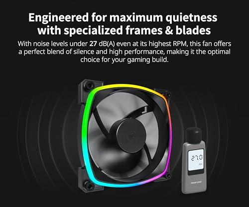 Montech Modèle du produit : Lot de 3 Ventilateurs de boitier AX120 RGB 12cm Neuf - vue 2