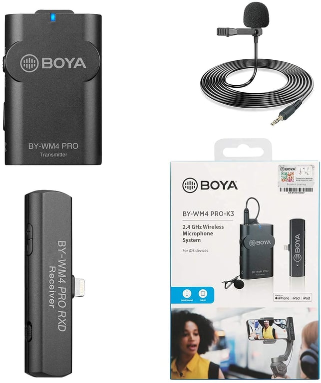 Boya Micro pour appareil photo numérique BY WM 4 PRO K 3 Neuf