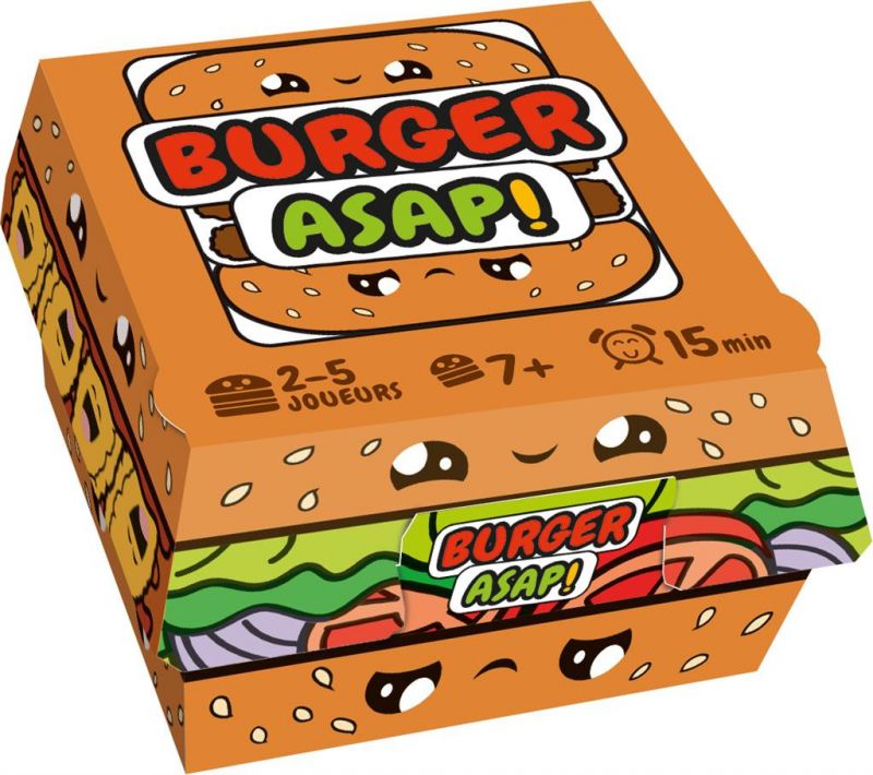 Burger ASAP - De 2 à 4 Joueurs - 6 Ans et Plus - Neuf