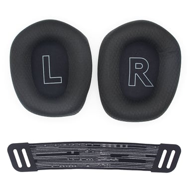 Cuscinetti auricolari e cuscino per archetto per Logitech G733 Black
