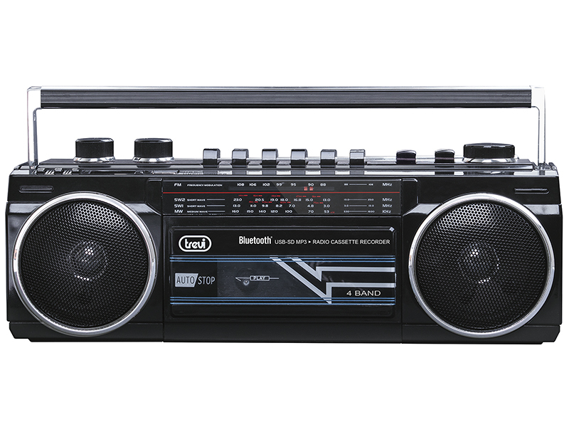 Radio Trevi RR 501 BT – Bluetooth, USB, SD, Lecteur Cassette Analogique