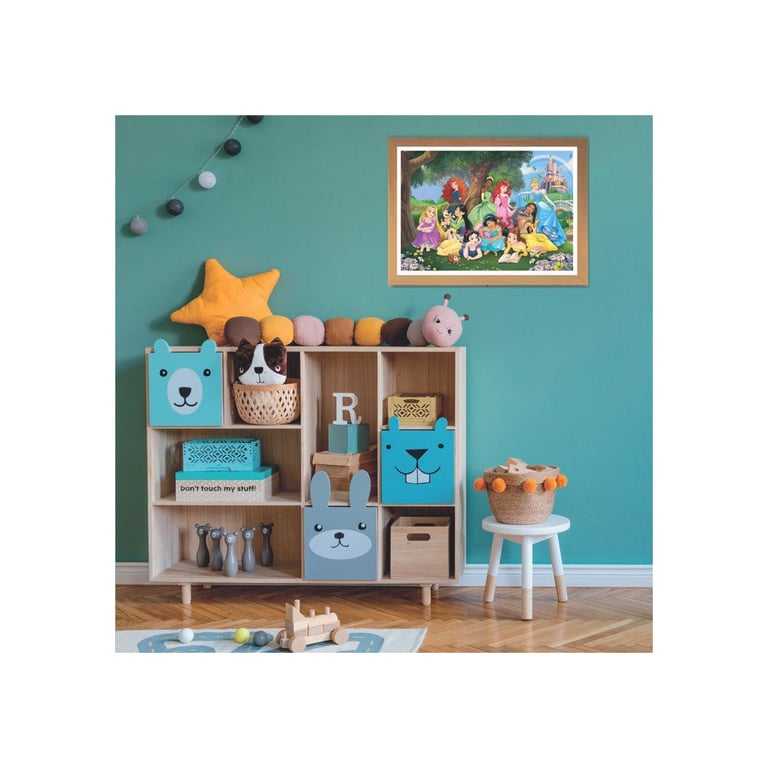 Puzzle CLEMENTONI Super Disney Princess 104 pièces 48,5 x 33,5 cm Dégradé rose - Neuf