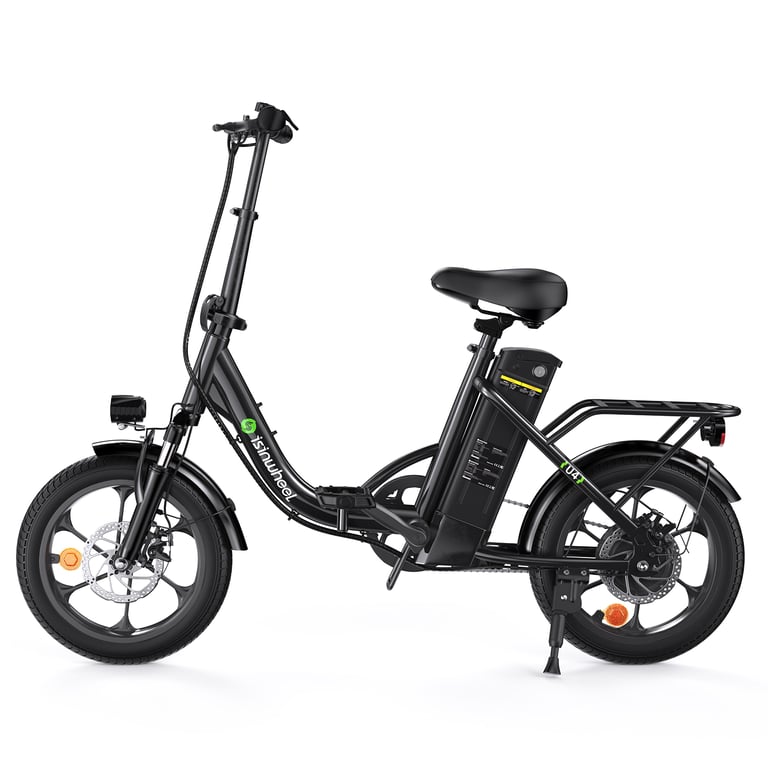 Vélo électrique isinwheel U4 pour adultes batterie 36 V 10 4 Ah vélo de banlieue 16 pouces pour adultes et adolescents Neuf - vue 3