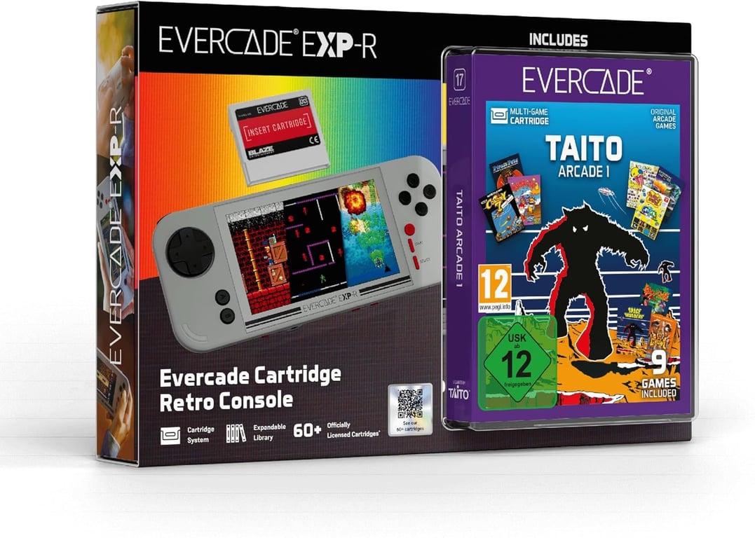 EVERCADE EXP R + TAITO ARCADE 1 - vue 2