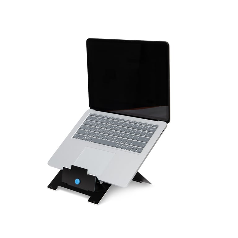 R Go Tools Support pour ordinateur portable R Go Riser pliable ergonomique et réglable aluminium Hylite Neuf - vue 3