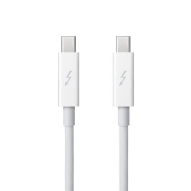 Cable Apple Thunderbolt (0,5 m) - Blanco