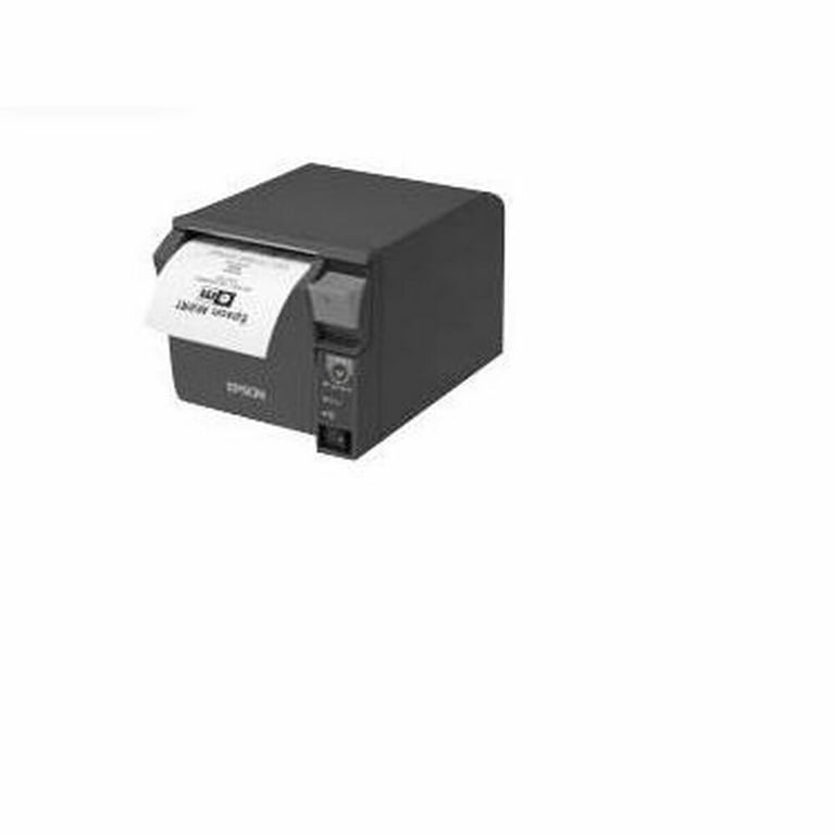 Epson TM T70II Imprimante de reçus thermique en ligne Rouleau 8 cm 180 x 180 ppp jusqu'à 250 mmsec USB 2.0 série Bluetooth - vue 3