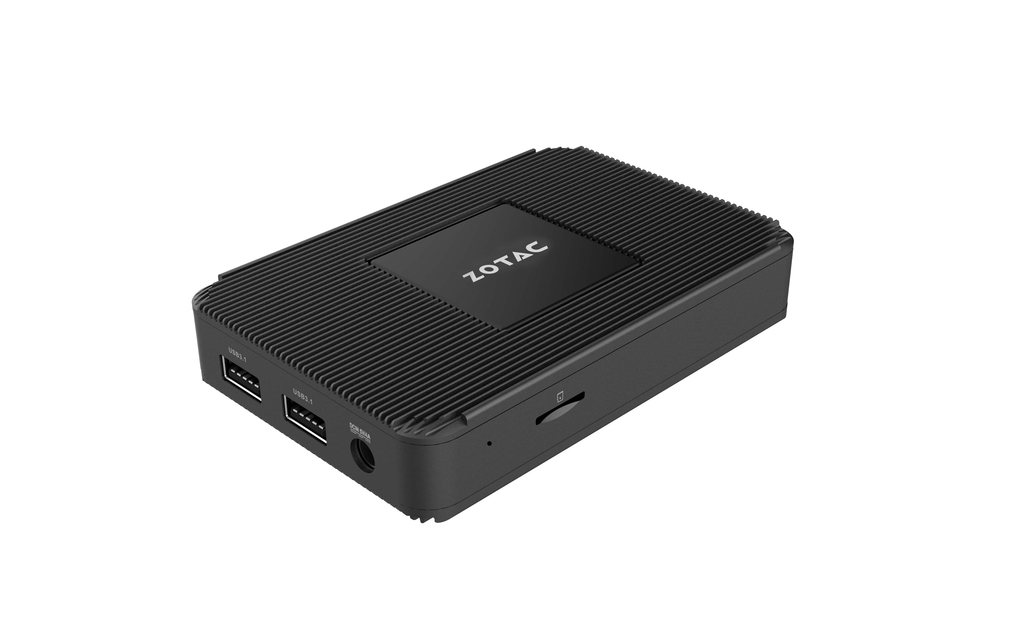 Zotac ZBOX PI336 W5C Intel® Celeron® N6211 4 Go LPDDR4 SDRAM eMMC Windows 11 Pro Mini PC Neuf
