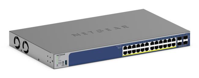 NETGEAR GS728TX L2/L3 10G Ethernet (100/1000/10000) Noir
