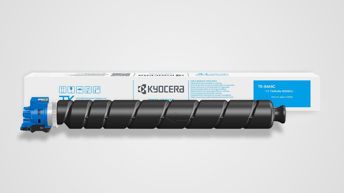 KYOCERA TK Cartouche de toner Original Cyan - vue 3