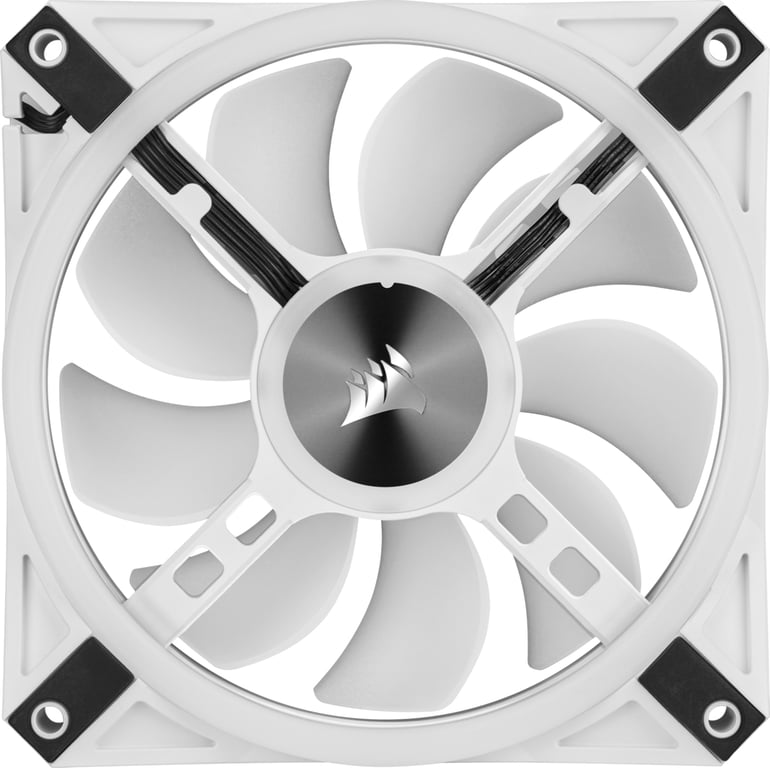 Corsair iCUE QL120 Boitier PC Ventilateur 12 cm Blanc - Neuf