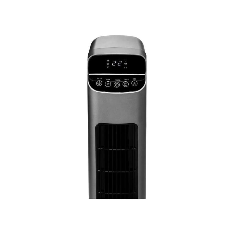 Ventilateur colonne MEDION Hauteur 91 cm 5 vitesses Oscillation 80° Télécommande - vue 3