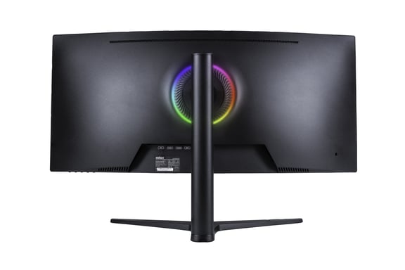 Nilox MONITOR 34'' NXM344KD11 ULTRAWIDE 4K CURVO 144HZ 2HDMI 2DP 1MS MMDIA pantalla para PC 86,4 cm (34'') 3440 x 1440 Pixeles UltraWide Quad HD LED Negro