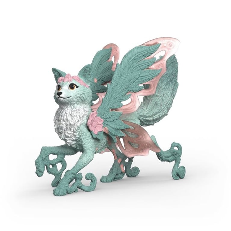 Figurine Schleich Bayala Renard ailé magique 70845 peint à la main Multicolore - Neuf