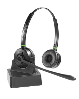 Gearlab G4550 Casque Sans fil Arceau Bureau/Centre d'appels Bluetooth Noir