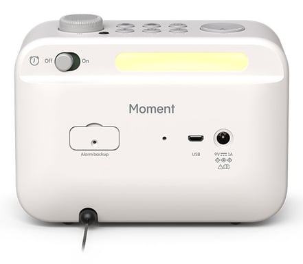Pure Moment Charge Portable Analogique Blanc