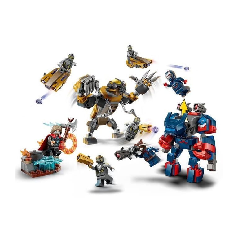 Lego Marvel Avengers Endgame Thor contre Chitauri - vue 5