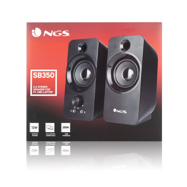 Haut-Parleur NGS SB350 – Portable 12W, Sans Fil, Station d'Accueil - vue 2