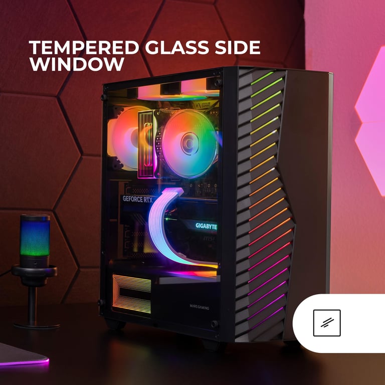 Mars Gaming MC VOLT Midi Tower Neuf - vue 3