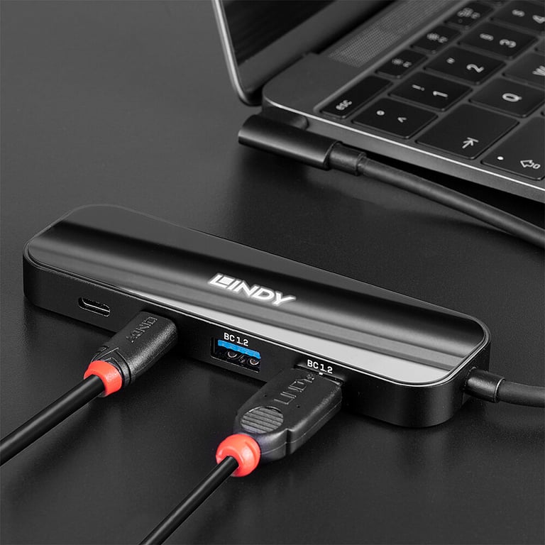 Hub USB 3.2 Gen 2 Type C 4 Ports avec Power Delivery Neuf - vue 3