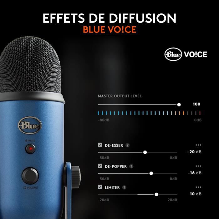 Blue Microphones Yeticaster - Microphone Blue Microphones sur