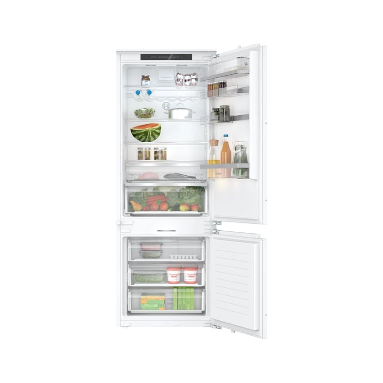 Réfrigérateur Combiné Encastrable Bosch 381L Blanc - KBN96ADD0 - Neuf