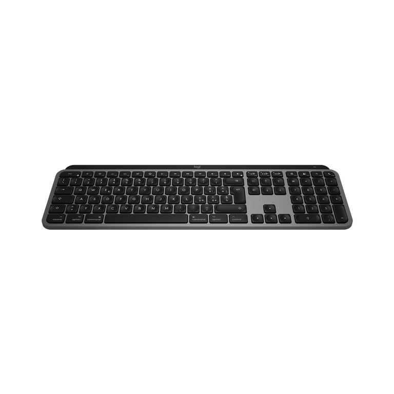 Logitech Master Series MX Keys for Mac Clavier full size rétroéclairé sans fil Bluetooth LE QWERTY Italien - vue 2