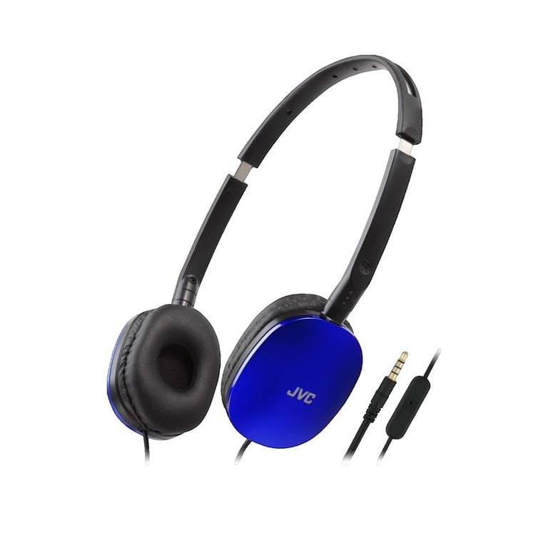 Casque Léger JVC HA-S160M-A-U – Pliable, Microphone Intégré - vue 3