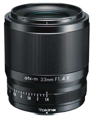 Objetivo TOKINA atx-m 33mm f/1.4 X compatible con FUJI X